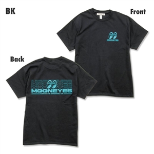 Glowing MOONEYES T-shirt Black