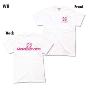 Glowing MOONEYES T-shirt White