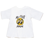 My First MOON Baby T-shirt - White