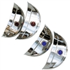 Glass Dot Headlight Visors