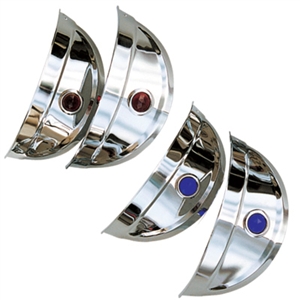 Glass Dot Headlight Visors