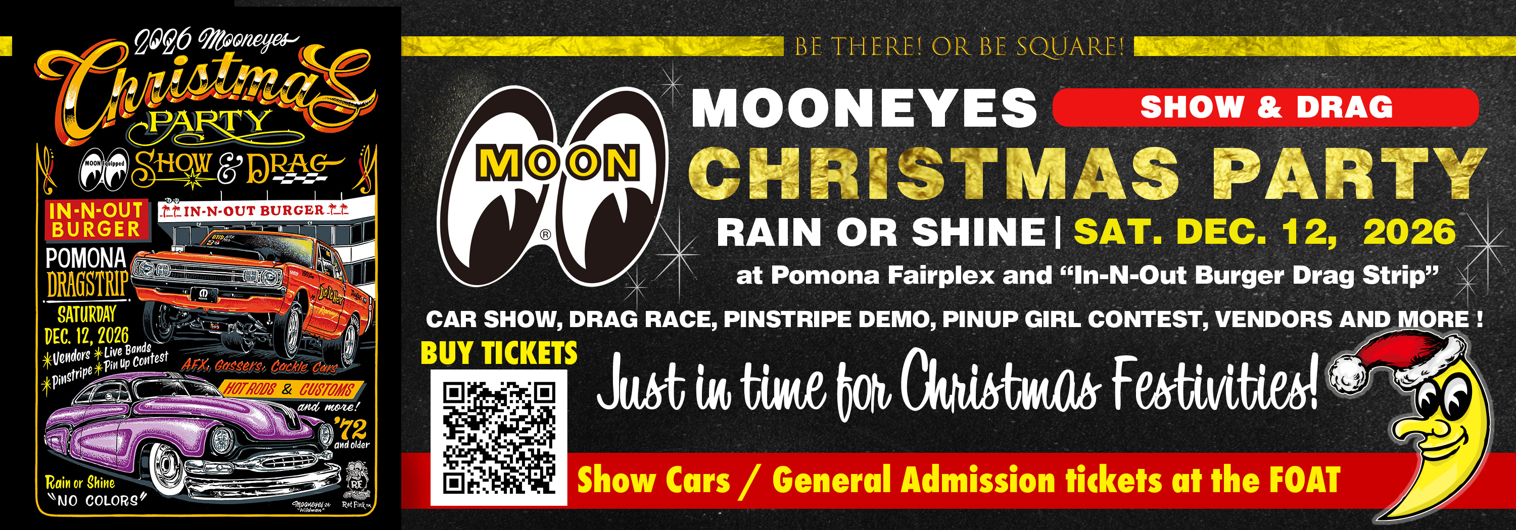 MOONEYES Christmas Party Event Info